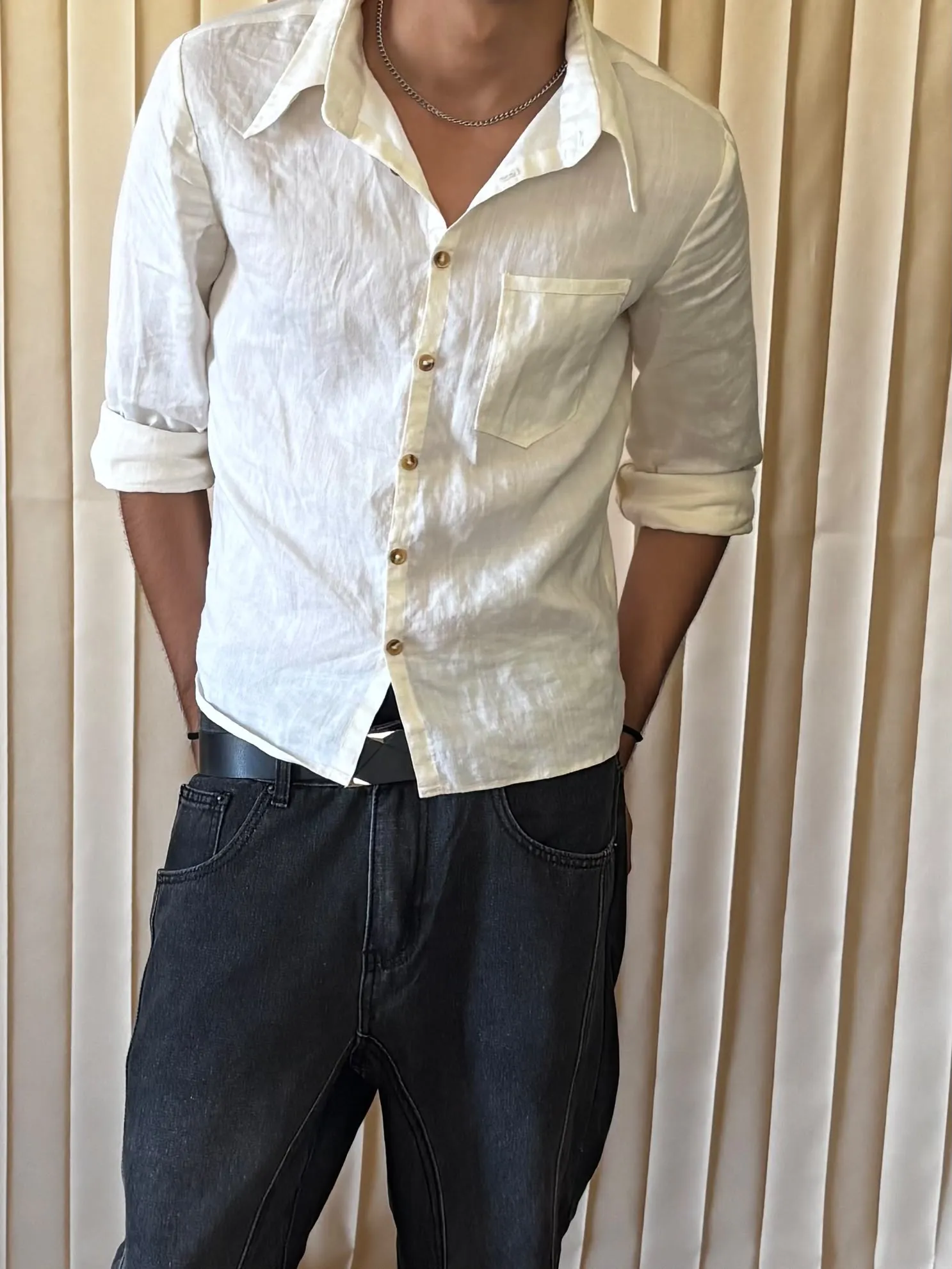 Camisa Camisa Lino, detalle 2.