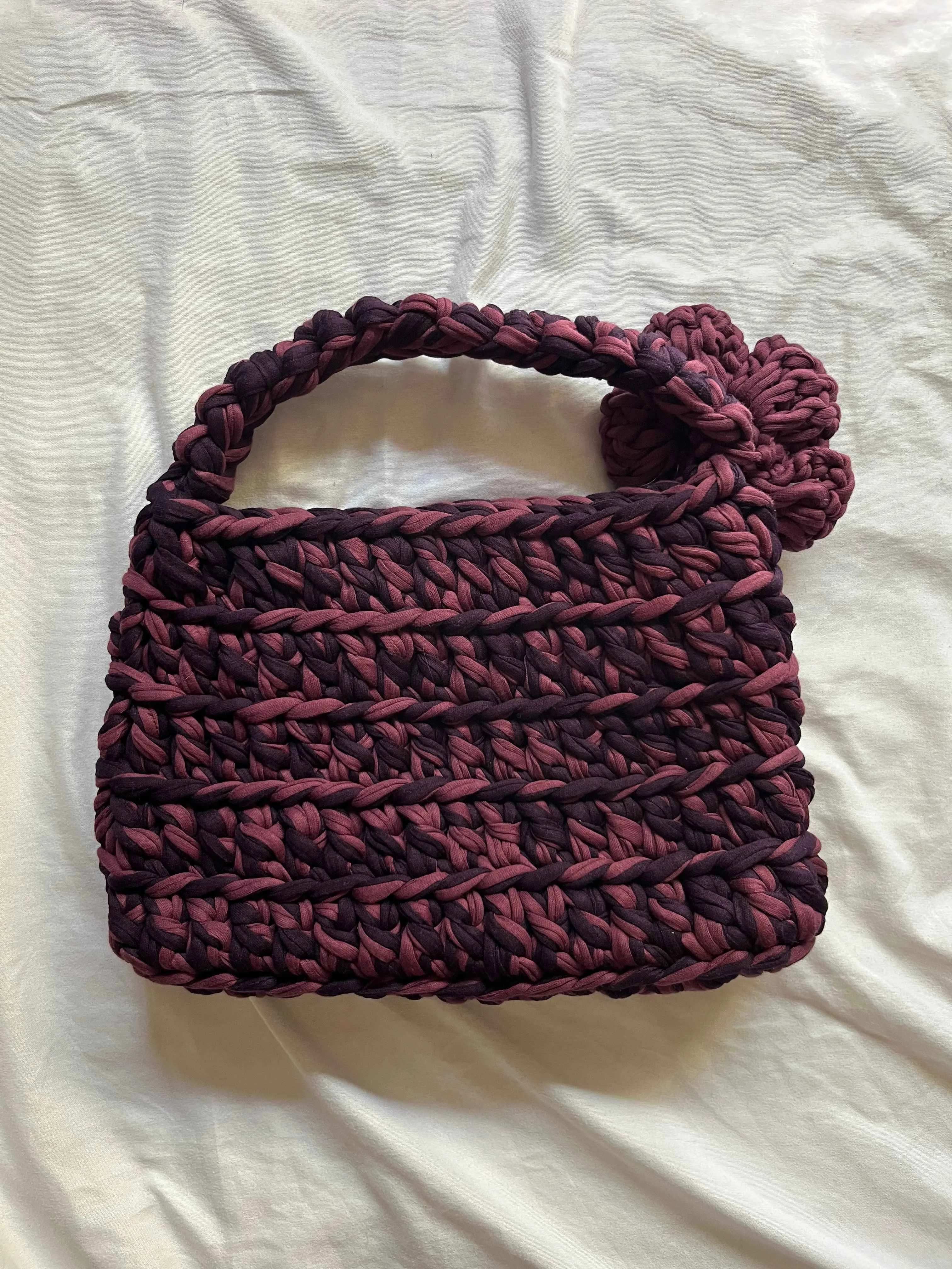 Bolso Hibiscus, detalle 1.