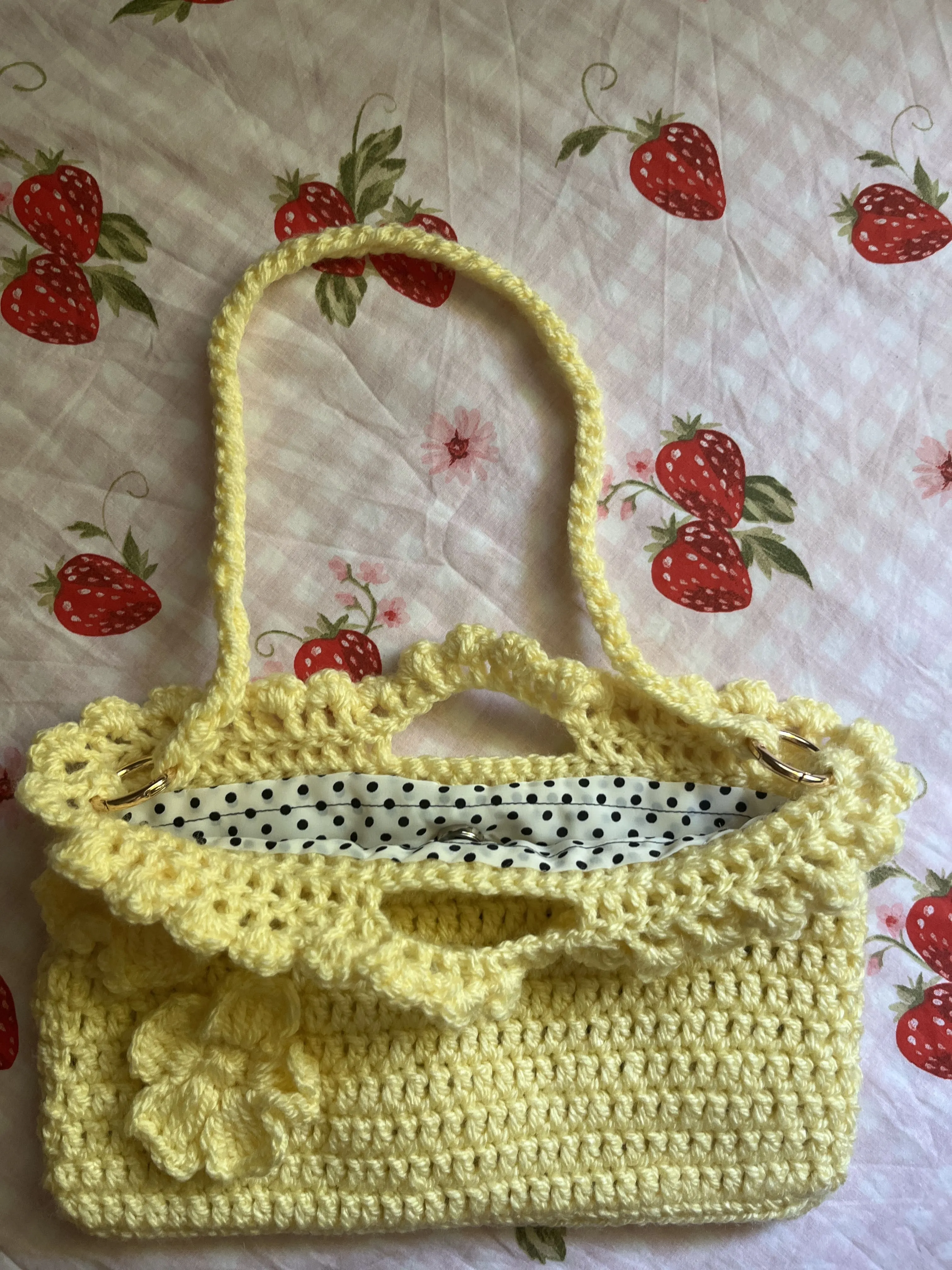 Bolso Amapola, detalle 2.